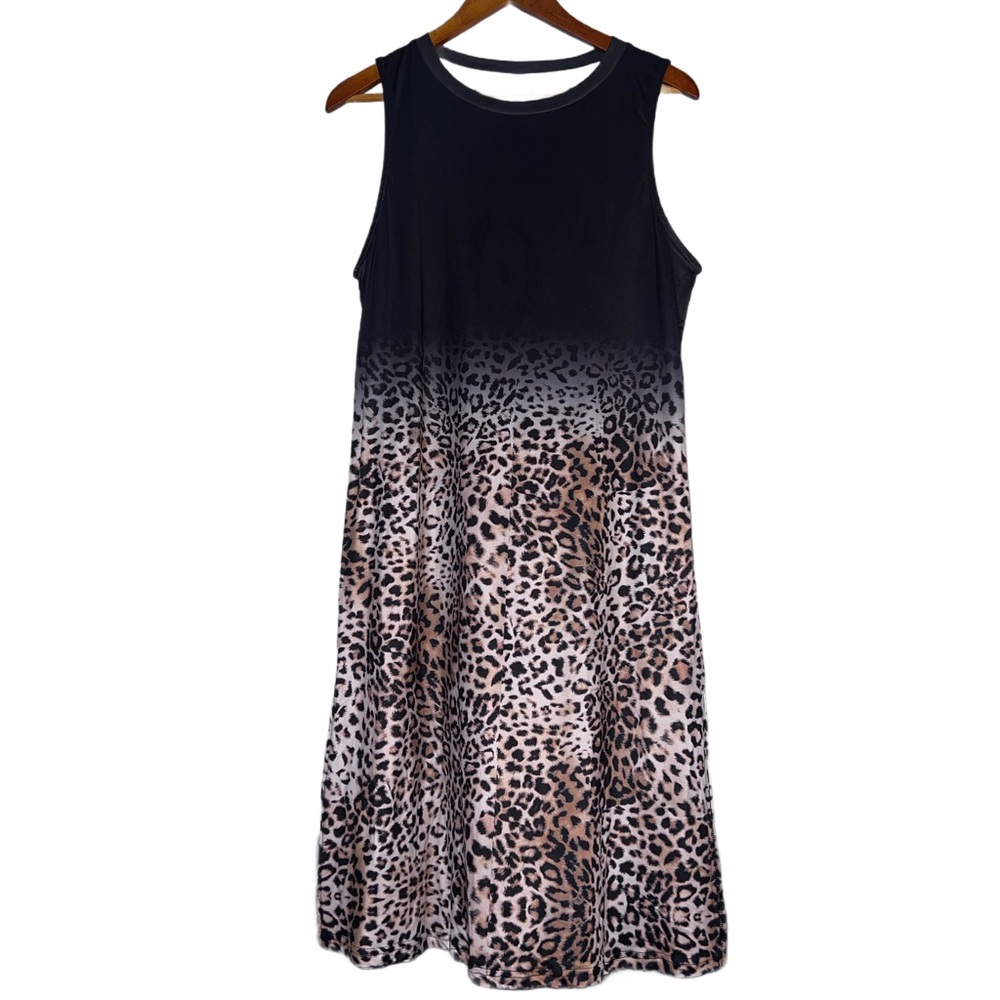 NWT Leopard Print Sleeveless Dress